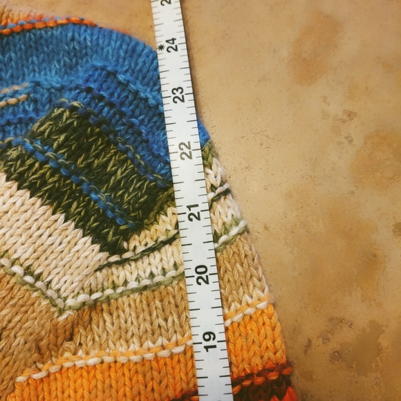 Coldwater Creek Multicolor Stripe Sweater Size M - Picture 6 of 7